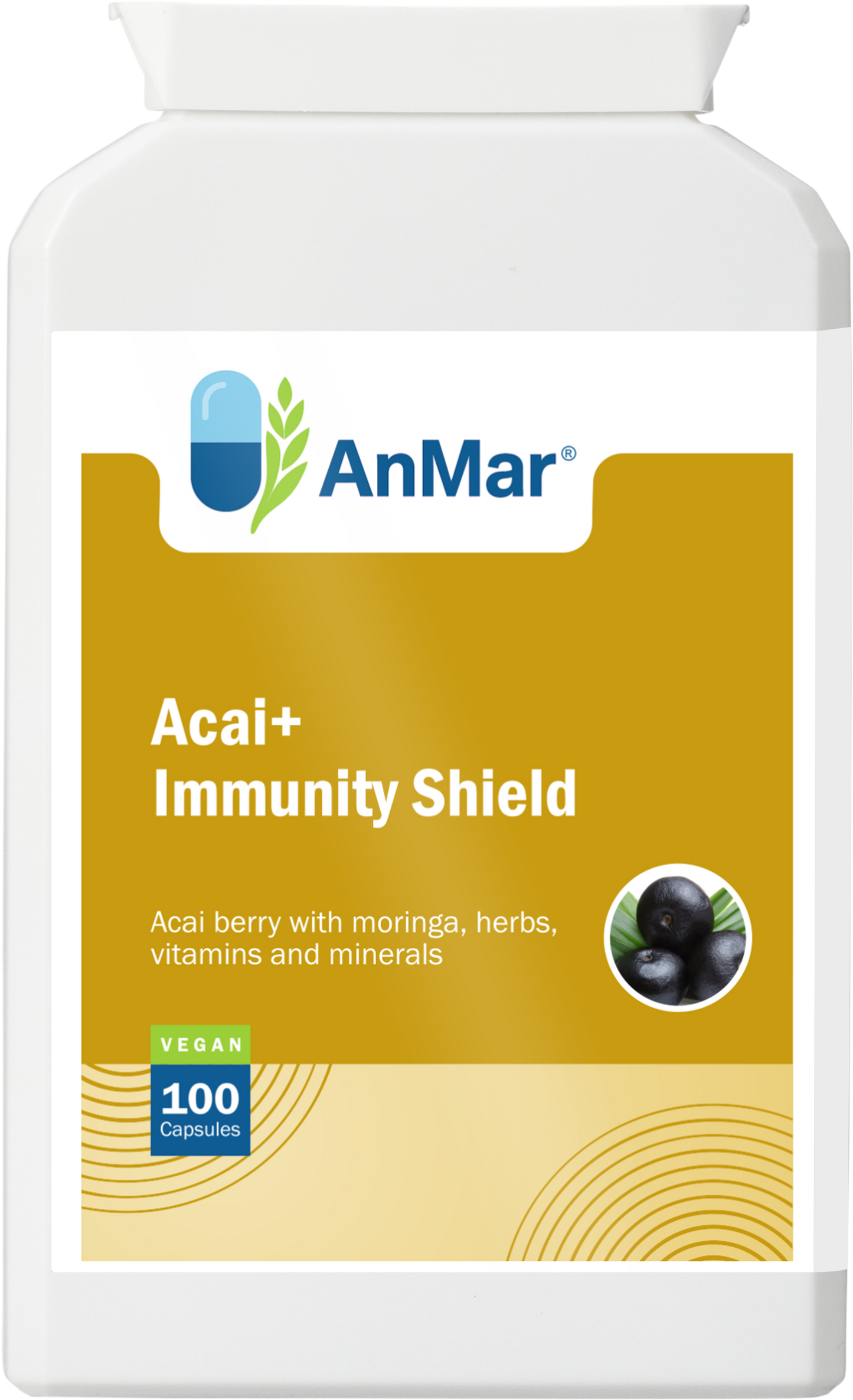AnMar® Acai+ Immunity Shield | 100 Capsules