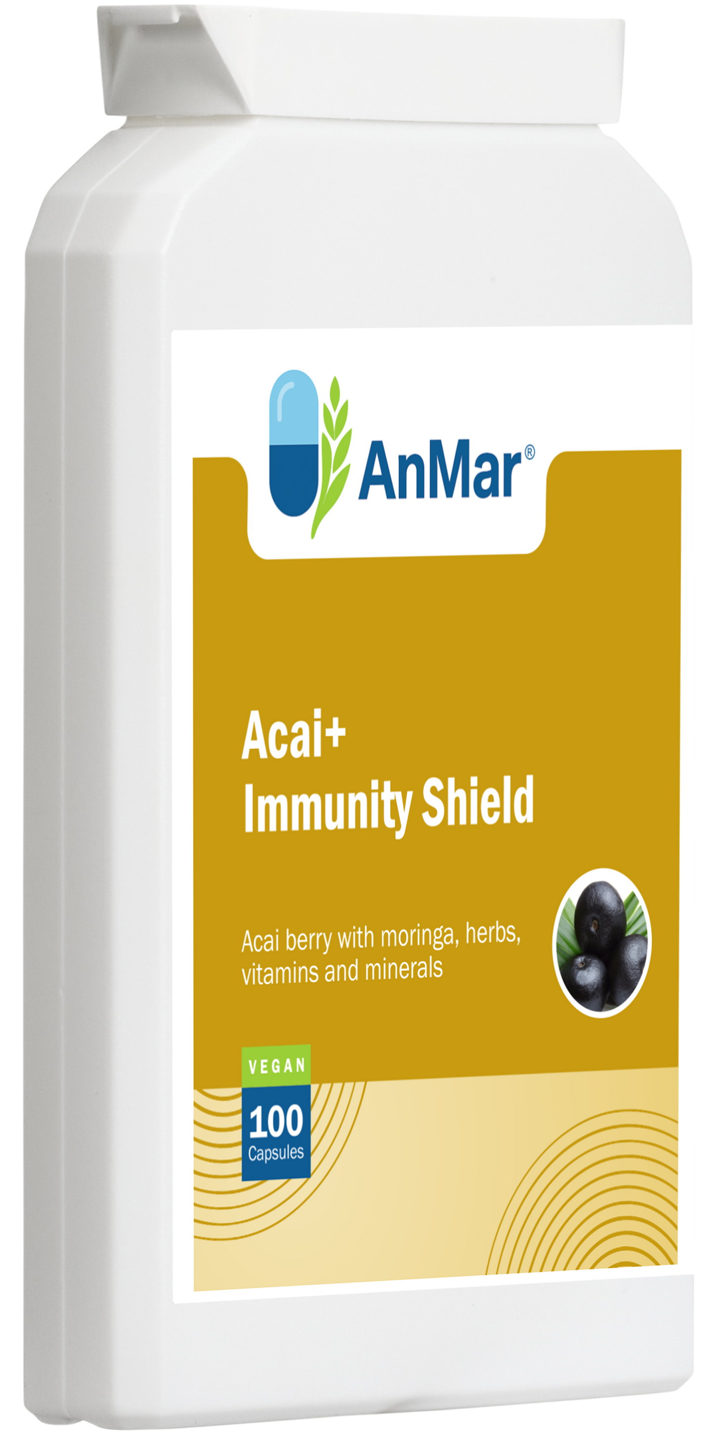AnMar® Acai+ Immunity Shield | 100 Capsules
