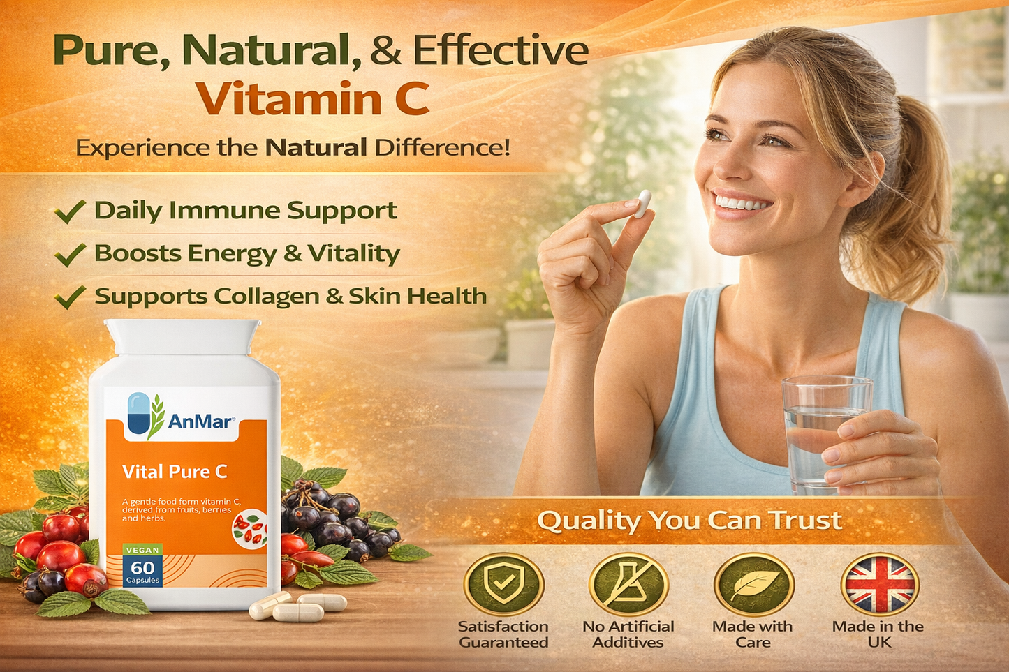 AnMar® Vital Pure C | 60 Capsules