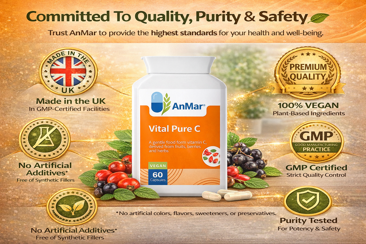AnMar® Vital Pure C | 60 Capsules