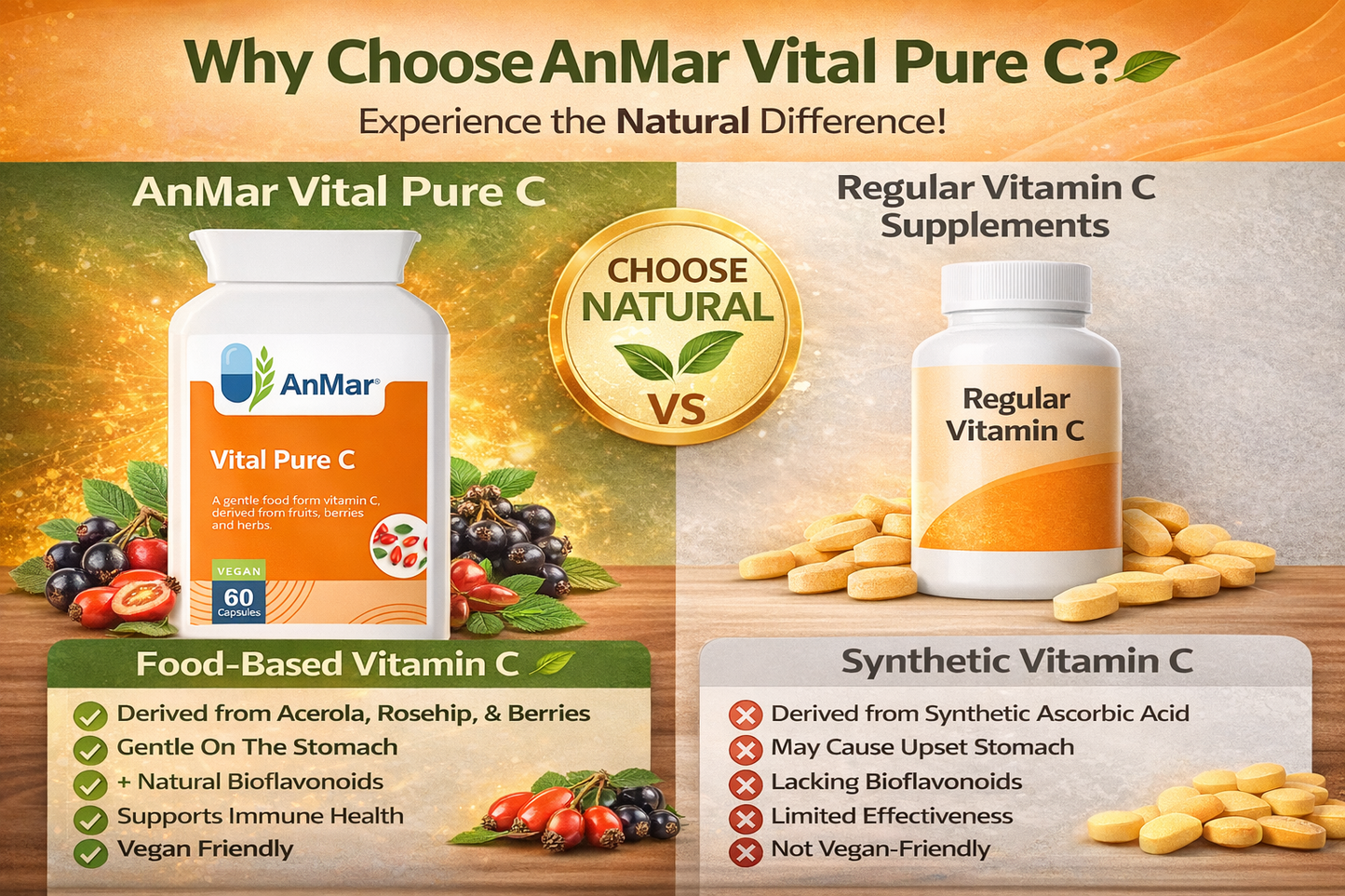AnMar® Vital Pure C | 60 Capsules